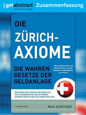 cover image of Die Zürich-Axiome (Zusammenfassung)